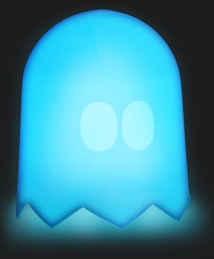 Pac-man-Styled-Ghost-Lamp